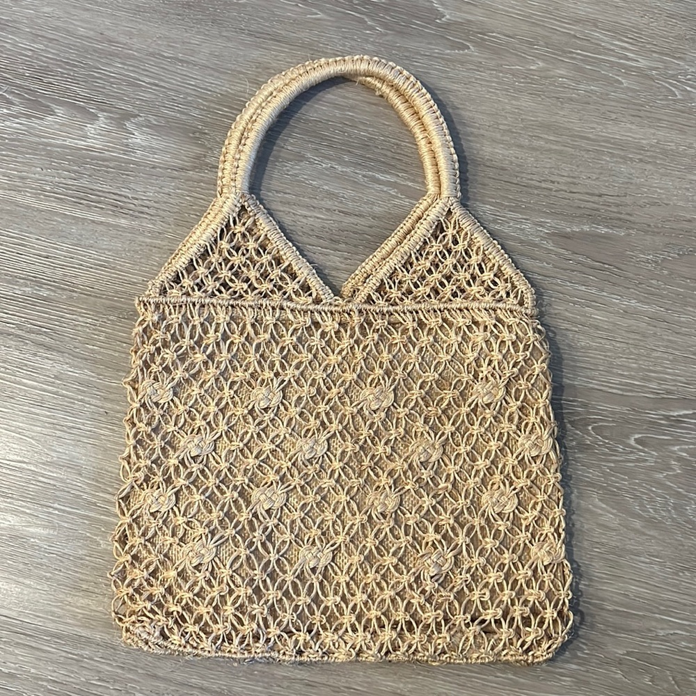 Straw Beach Bag